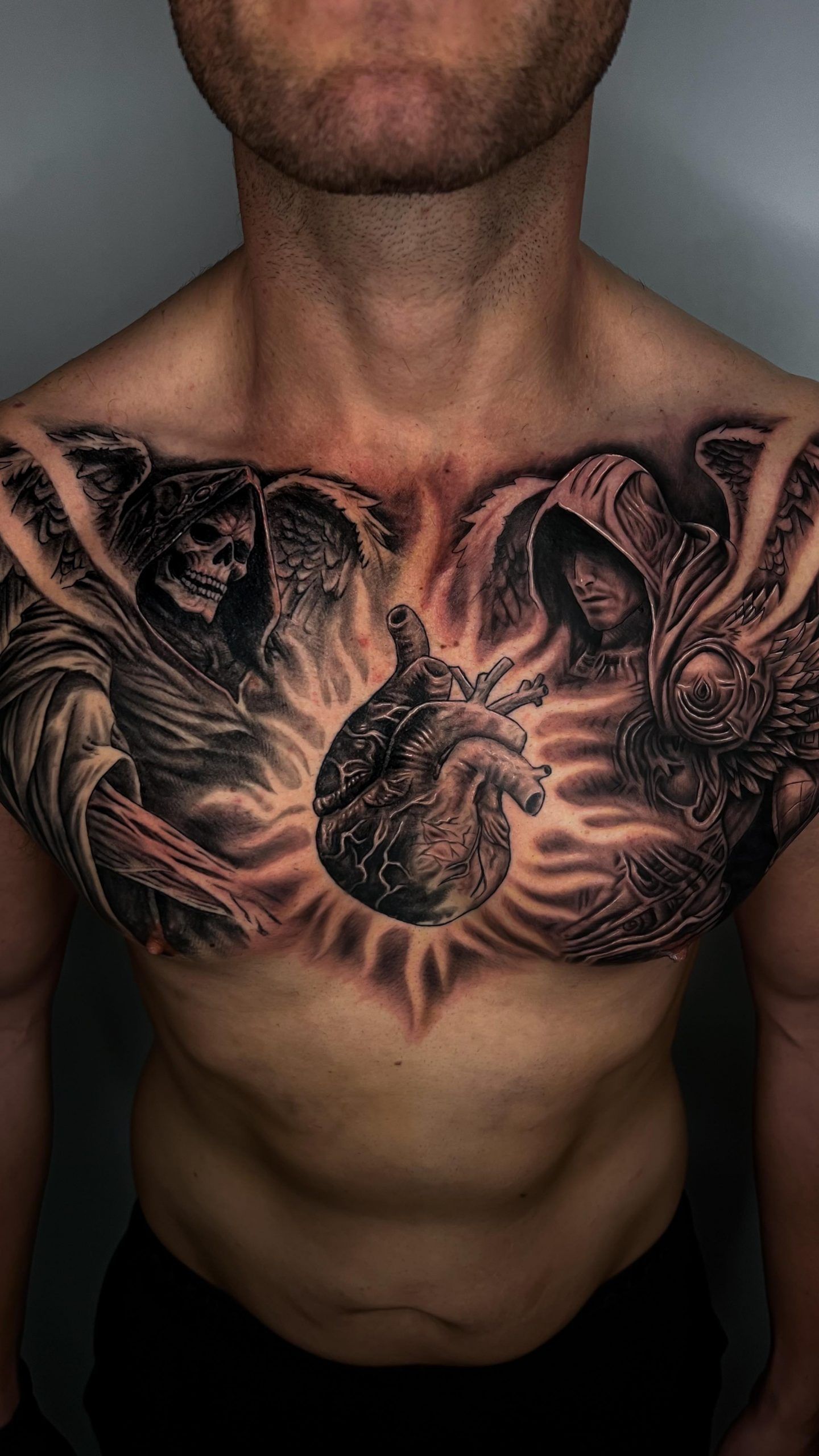 mejores tatuajes en el pecho para hombres