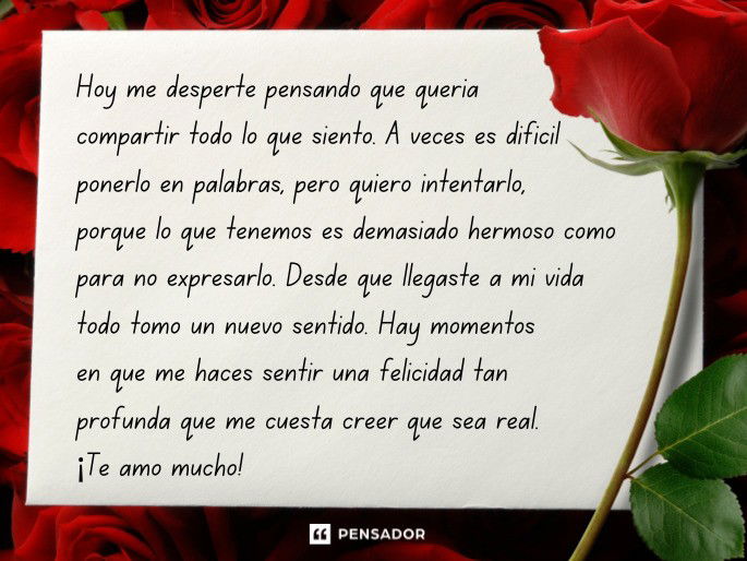 cartas para enamorar a tu novia la mujer de tu vida