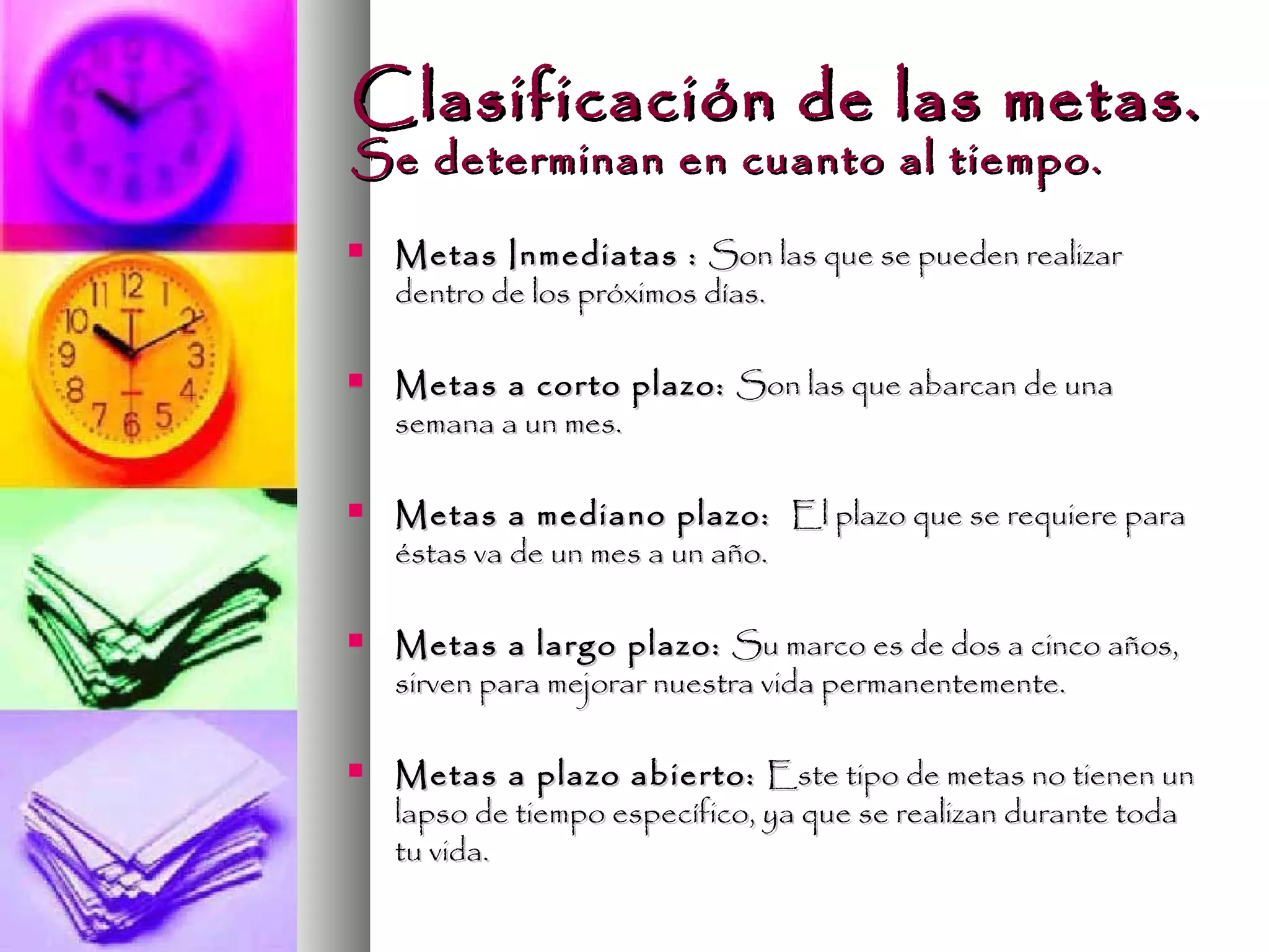 meta a corto plazo mediano y largo guia con ejemplos