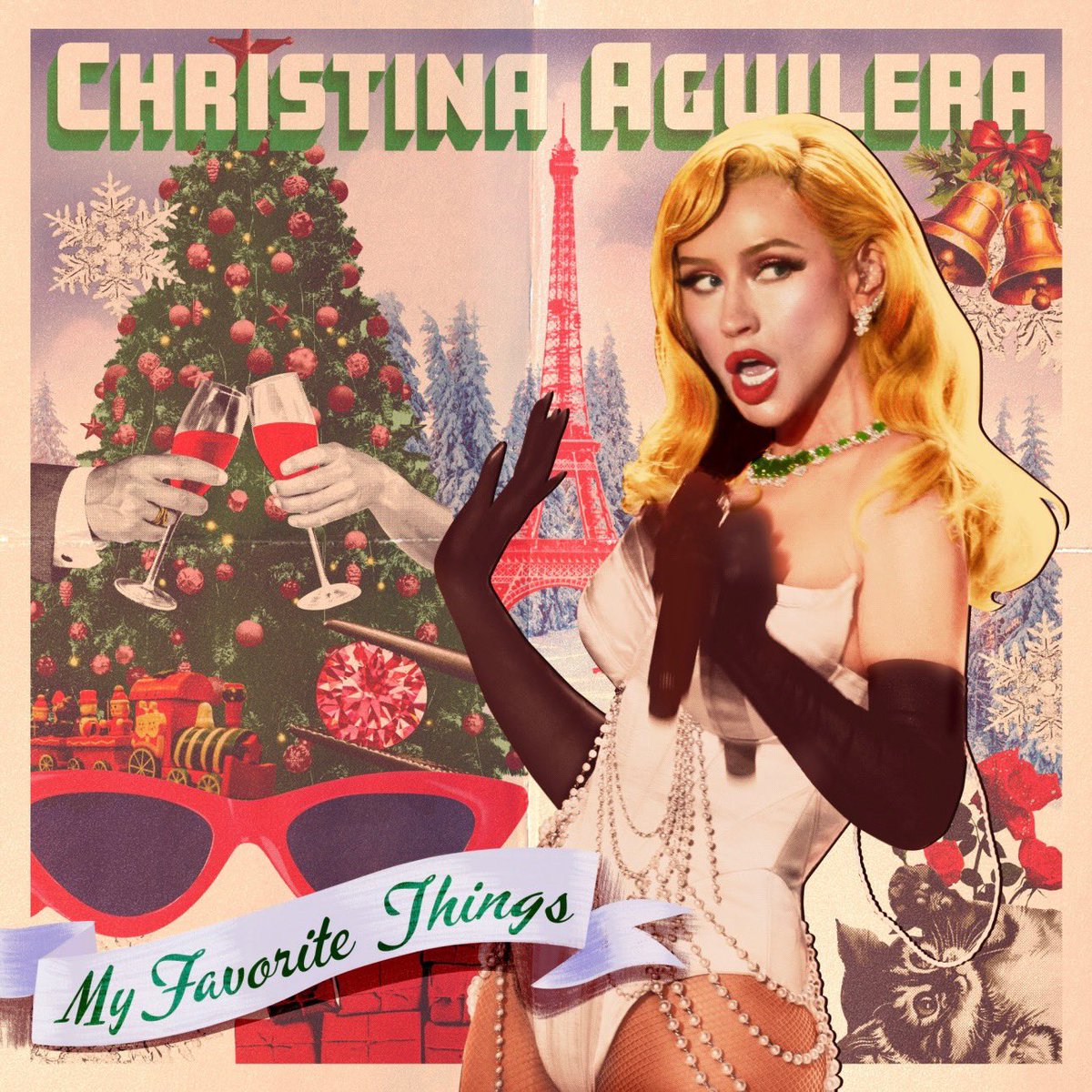 my favorite things christina aguilera brilla en navidad