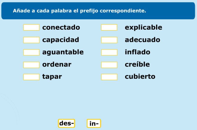prefijos y sufijos aprende a crear nuevas palabras facil
