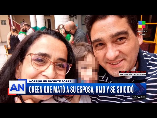 hombre asesina a su pareja e hijo de dos anos en santiago
