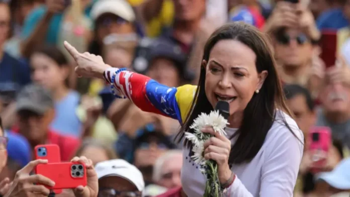 trump afirma que machado carece de apoyo para gobernar venezuela