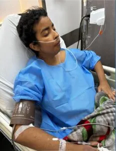 Samantha Soler busca apoyo para tratamiento cáncer.