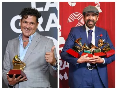Carlos Vives y Juan Luis Guerra homenajean a García Márquez.