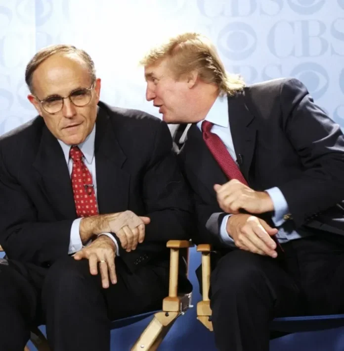 Rudolph Giuliani hospitalizado en estado crítico.