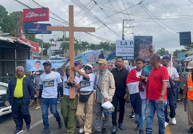 Ecologistas marchan contra deforestación en La Vega.