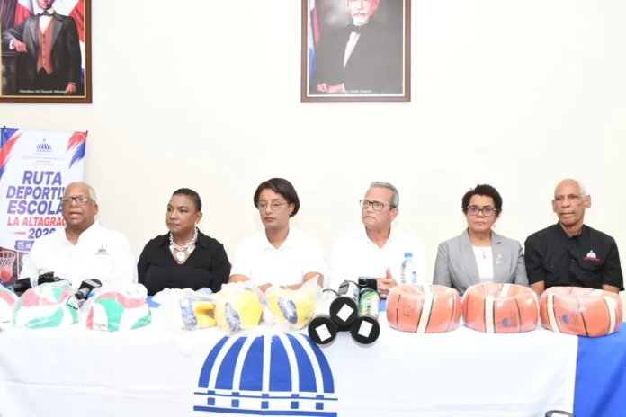 Lanzamiento Ruta Deportiva Escolar La Altagracia