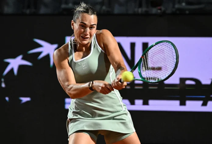 Aryna Sabalenka avanza en WTA 1000 Roma