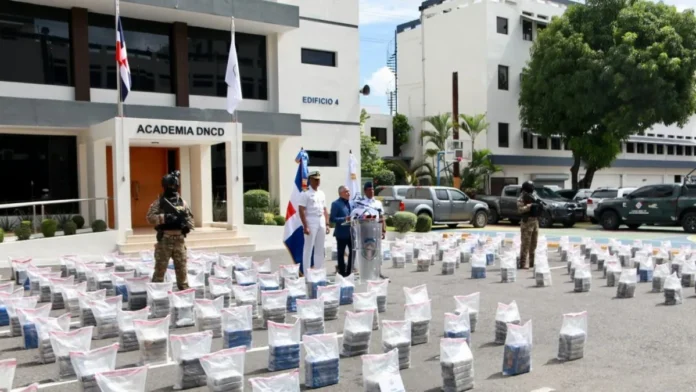 Incautación de cocaína en Santo Domingo