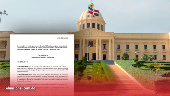 Tony Raful, nuevo embajador en Guinea Ecuatorial.