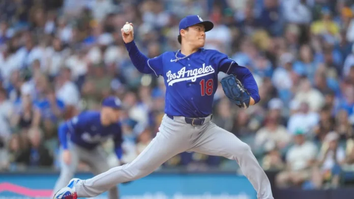 Yamamoto brilla en victoria de Dodgers