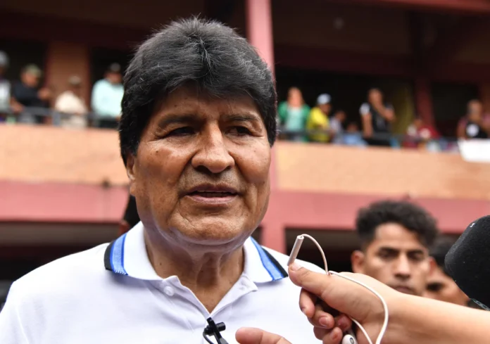Evo Morales en juicio por trata de personas.