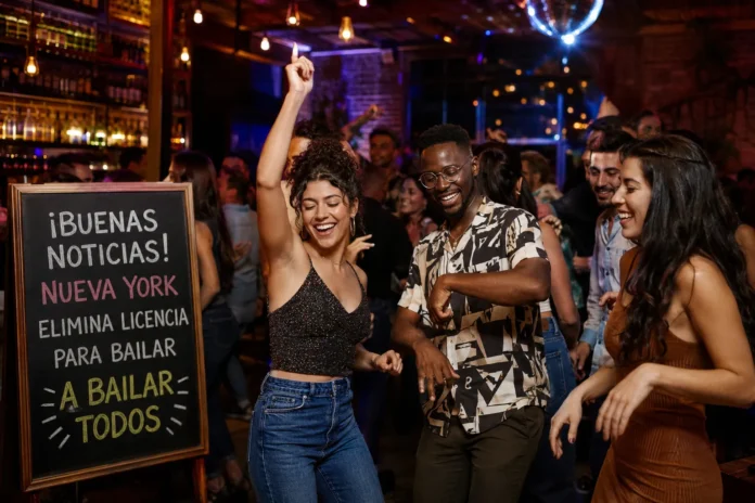 Nueva York permite bailar en bares.