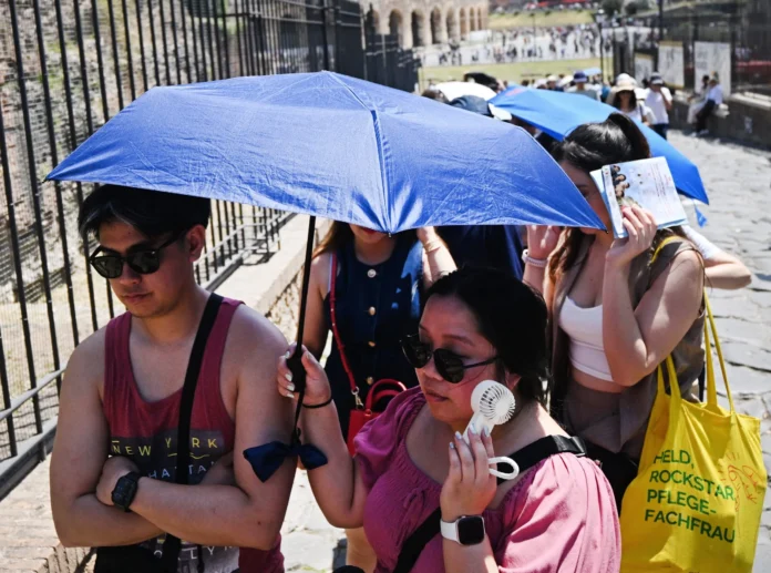 Italia en alerta roja por ola de calor