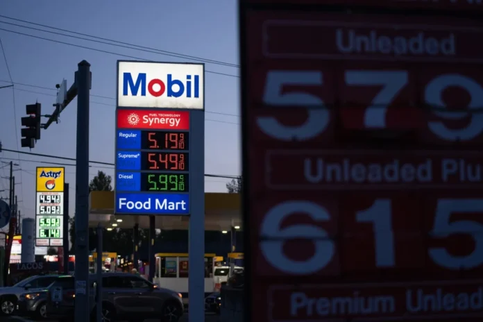 Aumento del precio de gasolina en EE. UU.