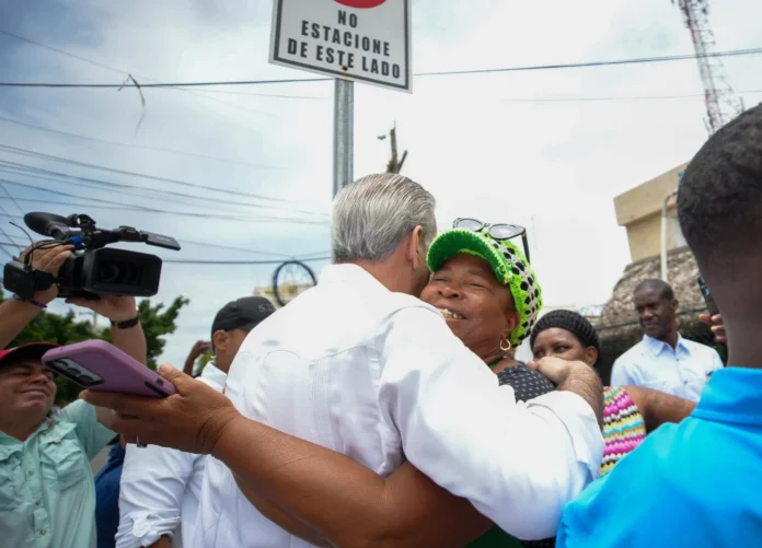 Inauguración de techado deportivo en Boca Chica.