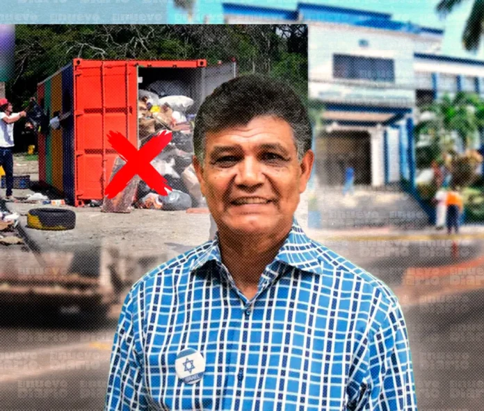 Alcalde Francisco Peña pide detener arrojo de basura.