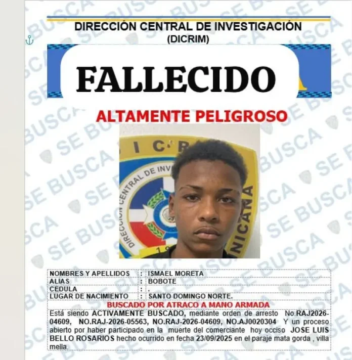 Policía abatió a 