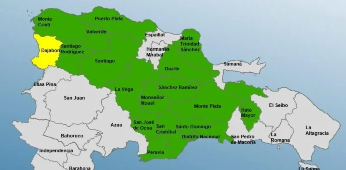 Alertas meteorológicas modificadas en 18 provincias