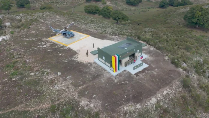 Destacamento militar inaugurado en Tierra Virgen.