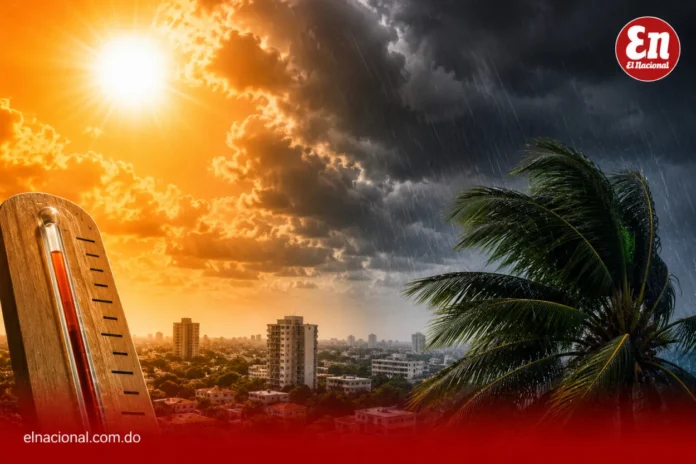 Lluvias y calor en República Dominicana.