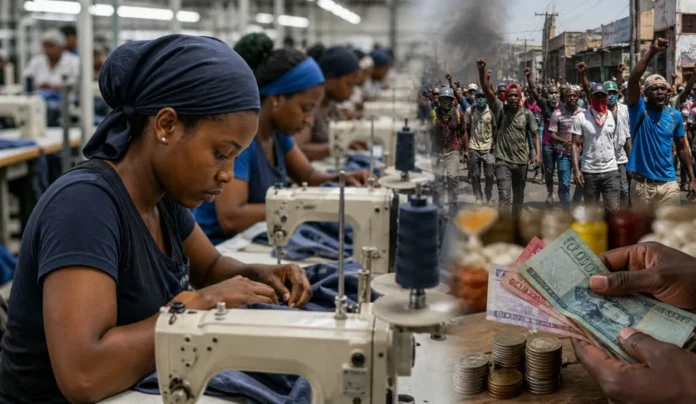 Aumento salarial en Haití tras protestas laborales.