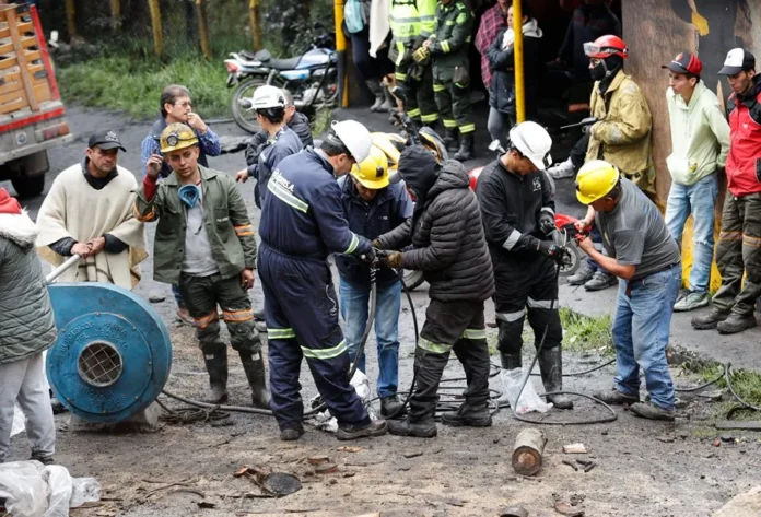 Explosión en mina de carbón en Colombia