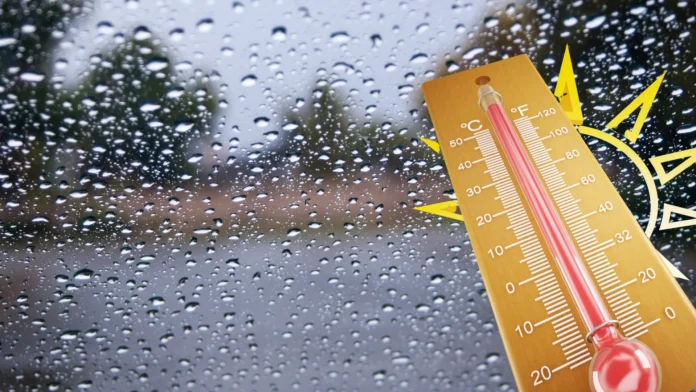 Calor y chubascos en Santo Domingo hoy