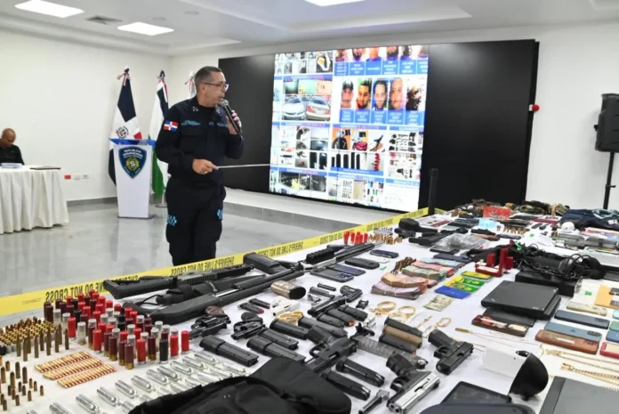 Desmantelamiento de red de tráfico de armas