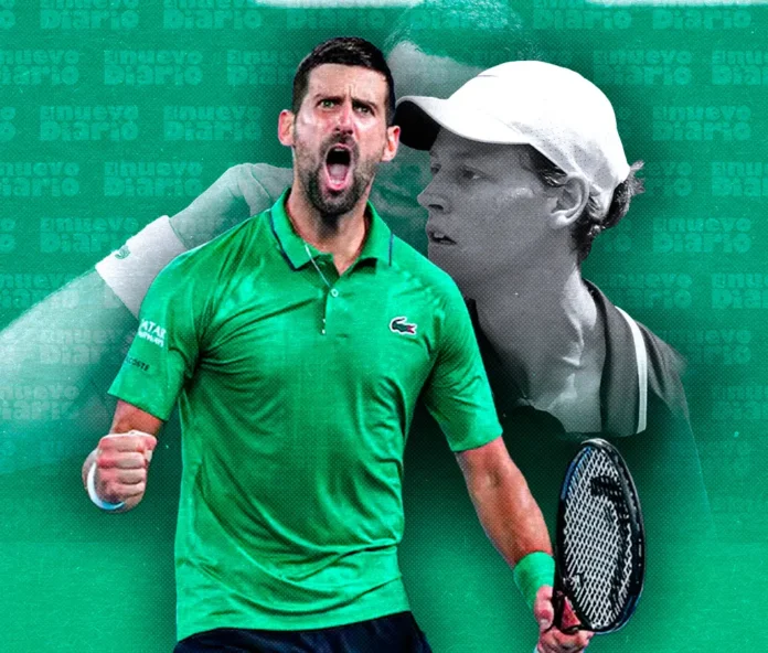 Sinner y Djokovic, posibles finalistas Roland Garros