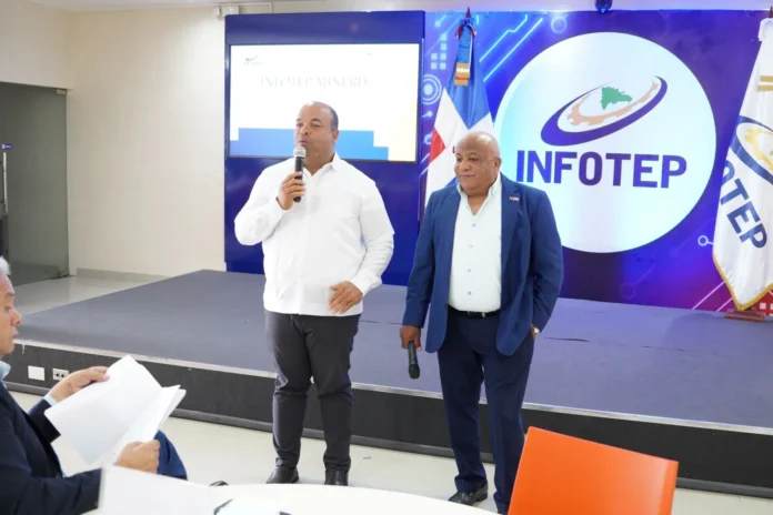 Infotep y Minerd coordinan doble titulación.