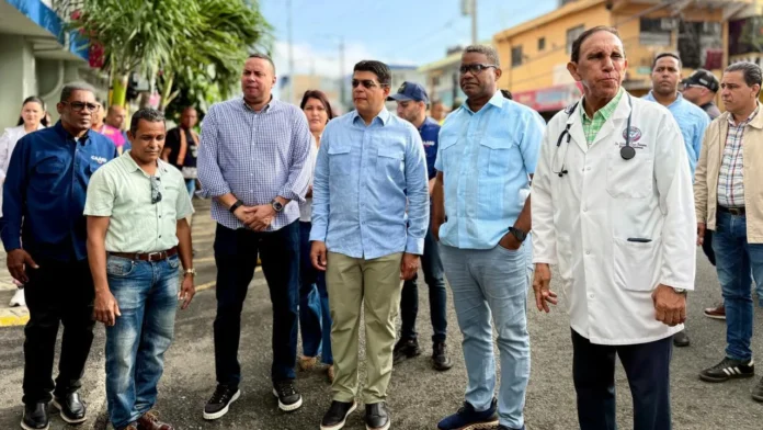 Robert Polanco en la Parada Cívica.