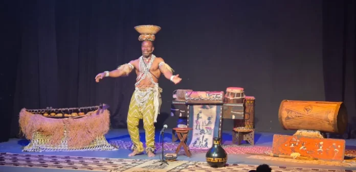 Percusionista Gorsy Edu en Festae 2026.