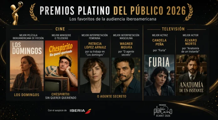Guillermo Francella recibe Premio Platino 2026