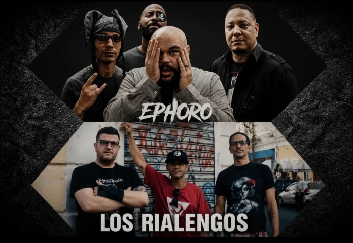 Ephoro y Los Rialengos en concierto.