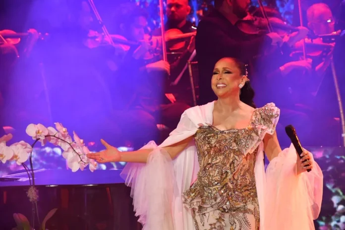 Isabel Pantoja en concierto en Altos de Chavón