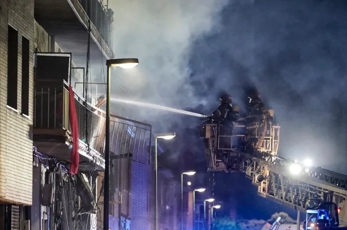 Explosión de gas en Barcelona deja heridos.