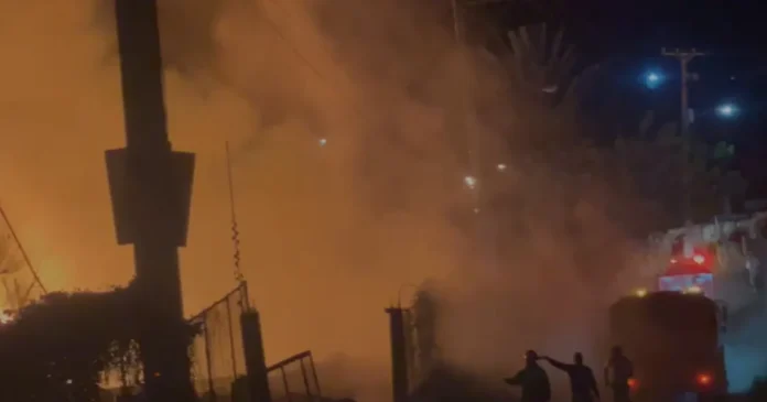 Incendio en La Joya, Jarabacoa.