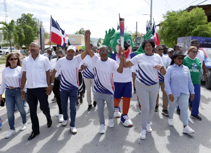 Recorrido de antorcha en Independencia.