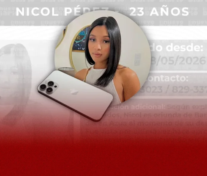 Nicol Pérez se comunica y está bien.