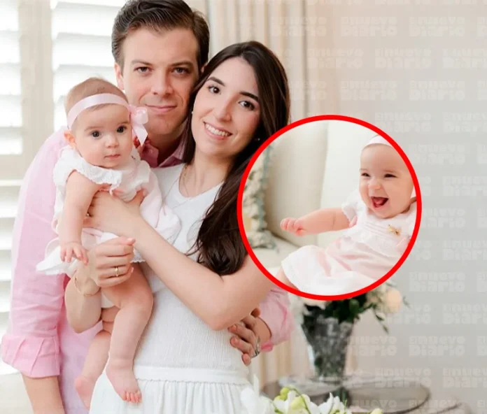 Juan Garrigó Mejía y su familia feliz.