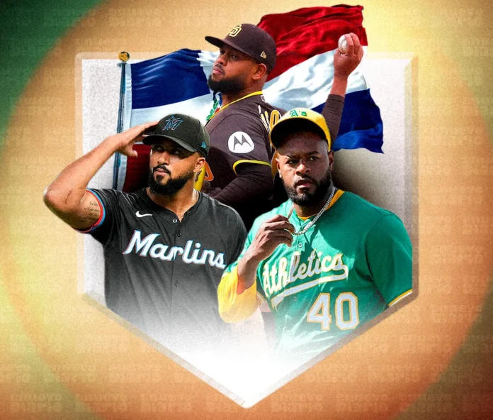 Lanzadores dominicanos en acción en MLB.