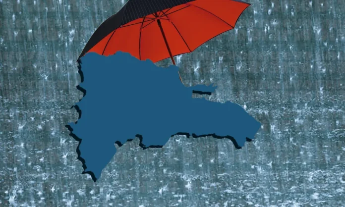 Lluvias matutinas en Gran Santo Domingo.