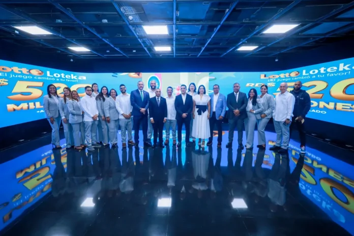 Inauguración de oficinas Loteka en Santo Domingo.