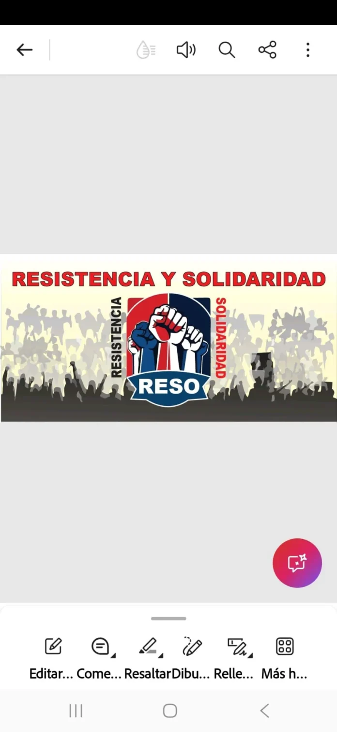 Movimiento Resistencia y Solidaridad condena agresión.