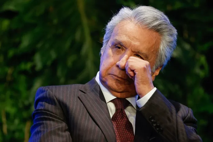 Lenín Moreno en juicio por sobornos.