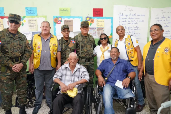 Operativo médico del Ministerio de Defensa.