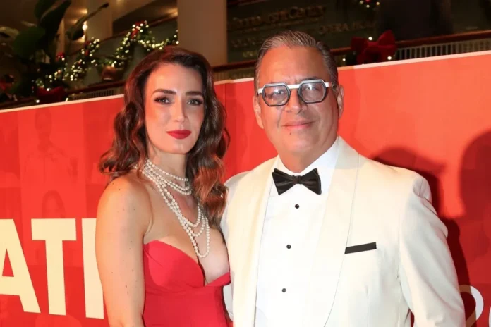 Alessandra Villegas y Daniel Sarcos juntos.