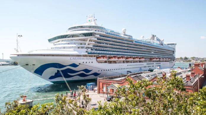 Crucero Caribbean Princess en Puerto Plata.